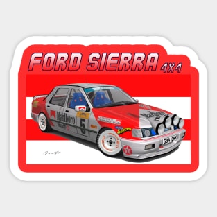 GrA Ford Sierra Sapphire RS Cosworth 4X4 Sticker